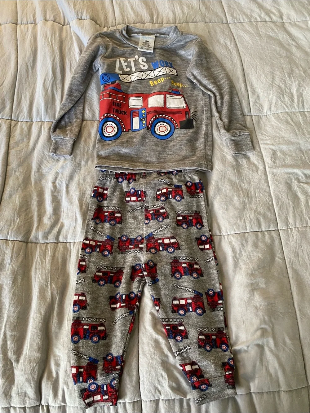 4 dúo pajama Disney Blue Minnie & Pirate Print Toddler Top